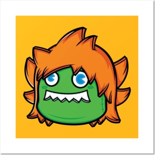 funny blanka Posters and Art